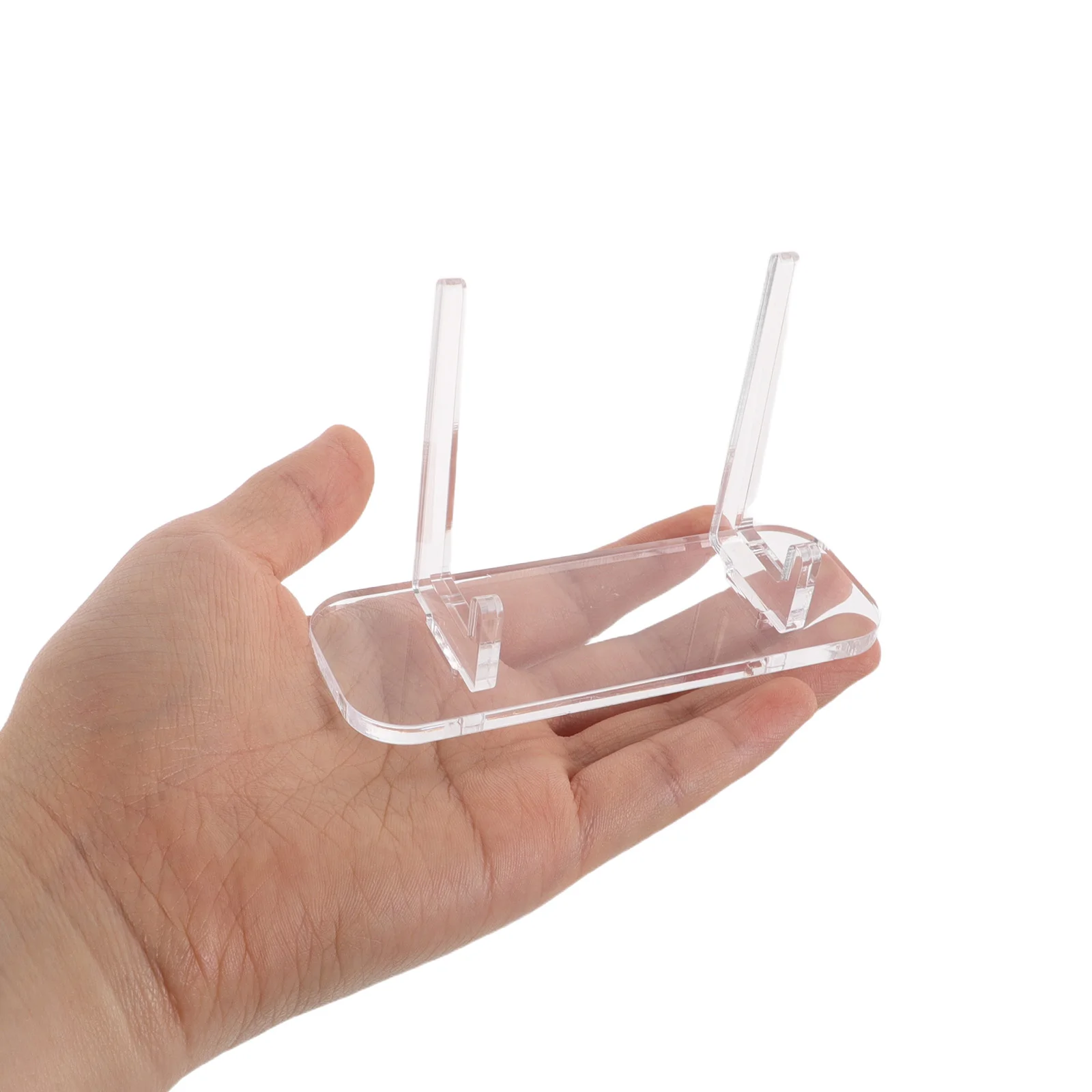 5pcs Acrylic Display Stands Transparent Card Holder For Sports Baseball Challenge Coins Casino Chips Business
5pcs Acrylic Display Stands Transparent Card Holder For Sports Baseball Challenge Coins Casino Chips Business
