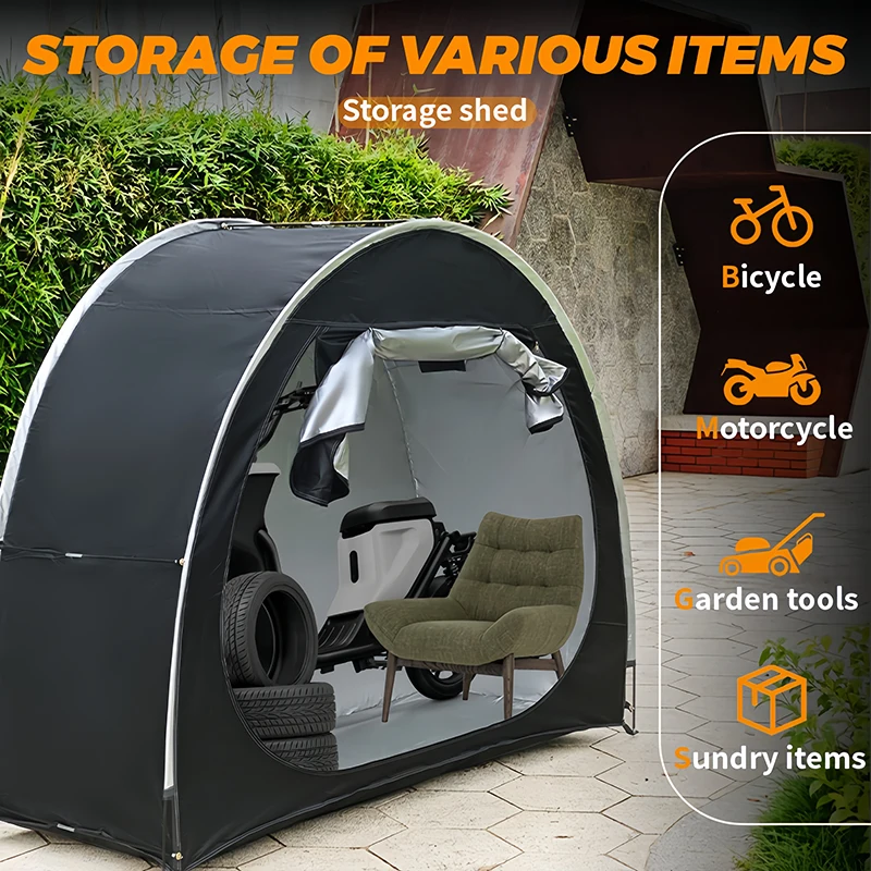 Portable Thickened Oxford Cloth Bike Shelter Private Travel Tent for Outdoor Hiking Cycling Camping And Travel
Portable Thickened Oxford Cloth Bike Shelter Private Travel Tent for Outdoor Hiking Cycling Camping And Travel