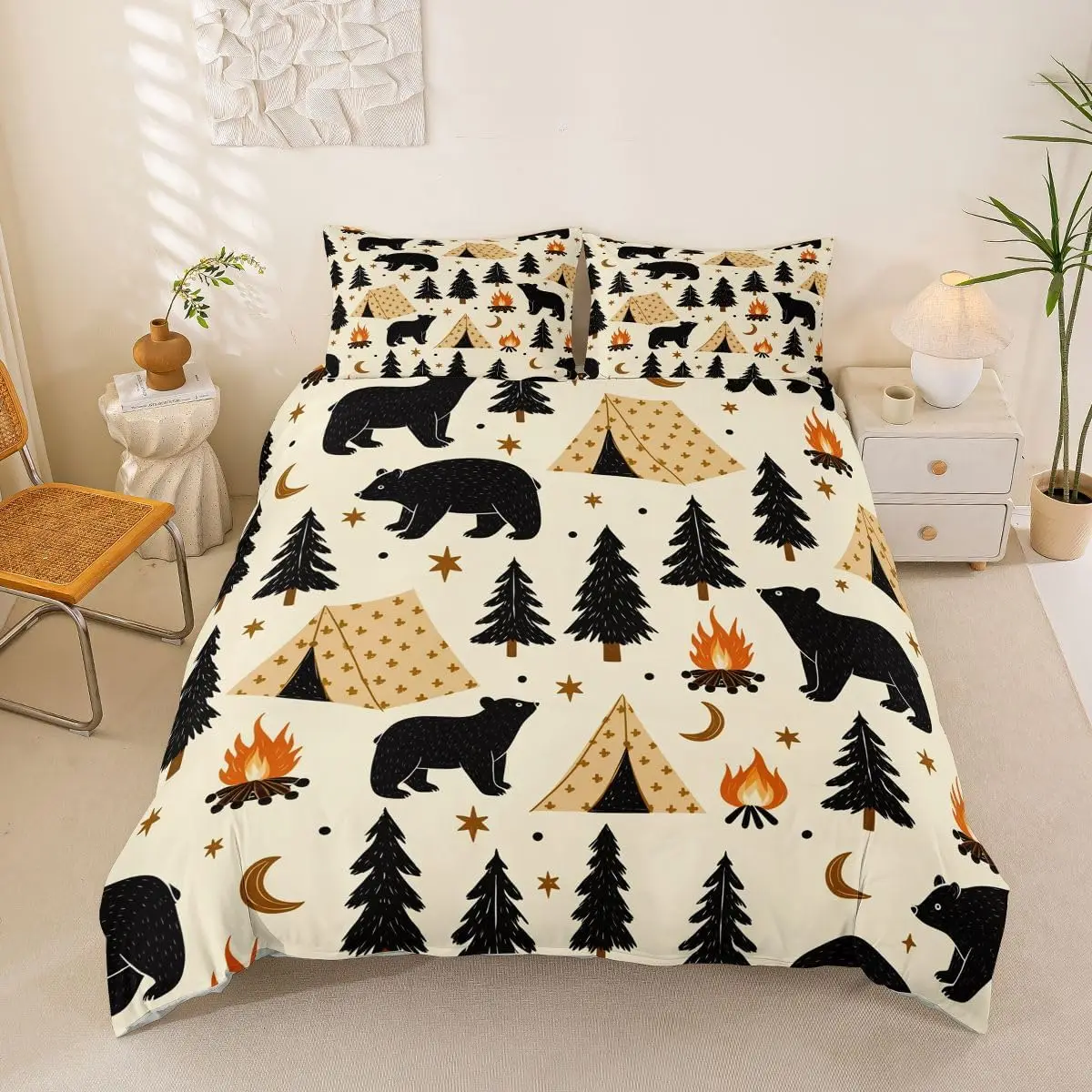 Happy Camping Single Bedding Camping Tools Print Duvet Cover Set Camper Accessories Quilt Cover Rv Camper Campfire Bed Sets
Happy Camping Single Bedding Camping Tools Print Duvet Cover Set Camper Accessories Quilt Cover Rv Camper Campfire Bed Sets