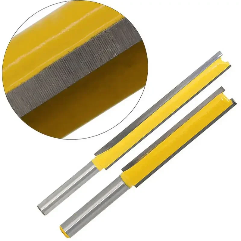 Woodworking Router Bit Set Carpenter Milling Cutter 1/4" Shank Extra Long 2" Blade 3/8" Cutting Diameter Straight Router Bit
Woodworking Router Bit Set Carpenter Milling Cutter 1/4" Shank Extra Long 2" Blade 3/8" Cutting Diameter Straight Router Bit