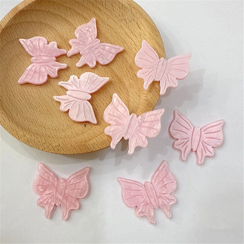 10Pcs New Creative 30MM Acetic Acid Animal Craved Butterfly Beads Spacer Resin Connectors Diy Hair Jewelry Making Accessories
10Pcs New Creative 30MM Acetic Acid Animal Craved Butterfly Beads Spacer Resin Connectors Diy Hair Jewelry Making Accessories