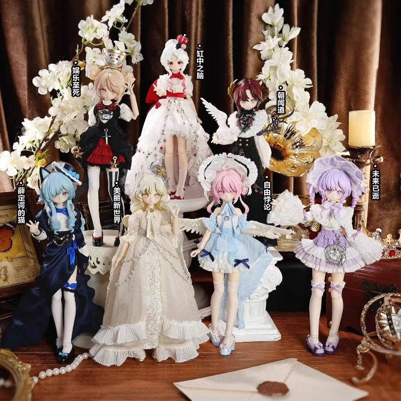 Paradox World Bjd Angel Body Blind Box Articulated Action Figure Trendy Toy Desktop Ornament Festival Surprise Gift For Girl
Paradox World Bjd Angel Body Blind Box Articulated Action Figure Trendy Toy Desktop Ornament Festival Surprise Gift For Girl