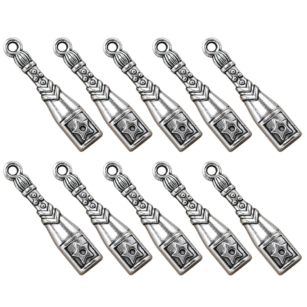 Wine Bottle Pendant naments Silver Charm for Necklace Bracelet Earrings DIY Jewelry Making Crafts Gift Accessories Wine Bottle
Wine Bottle Pendant naments Silver Charm for Necklace Bracelet Earrings DIY Jewelry Making Crafts Gift Accessories Wine Bottle