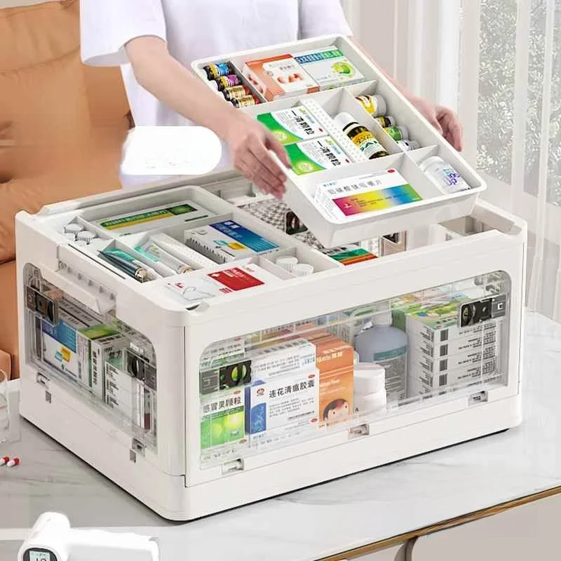 Large Capaci Transparent Home Use Medicine Box Staing Storage Box Multi Layer Extra Large Classin Box Emergency Kit
Large Capaci Transparent Home Use Medicine Box Staing Storage Box Multi Layer Extra Large Classin Box Emergency Kit