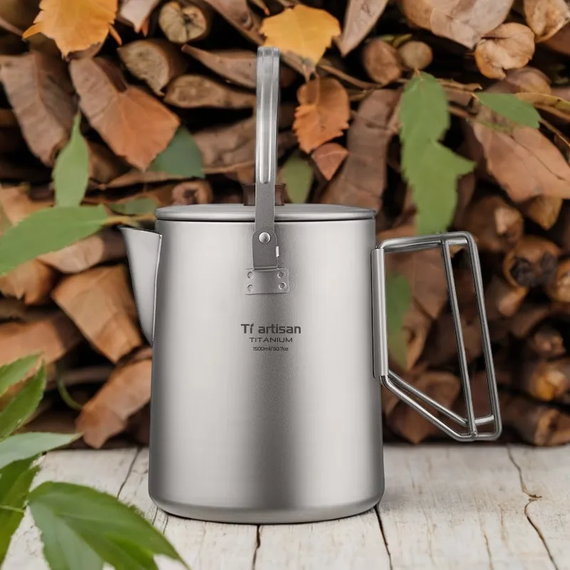 Titanium Teapot Set Kettle Cups Outdoor Camping Travel Home Tea Service Lightweight Picnic Tea Ware
Titanium Teapot Set Kettle Cups Outdoor Camping Travel Home Tea Service Lightweight Picnic Tea Ware