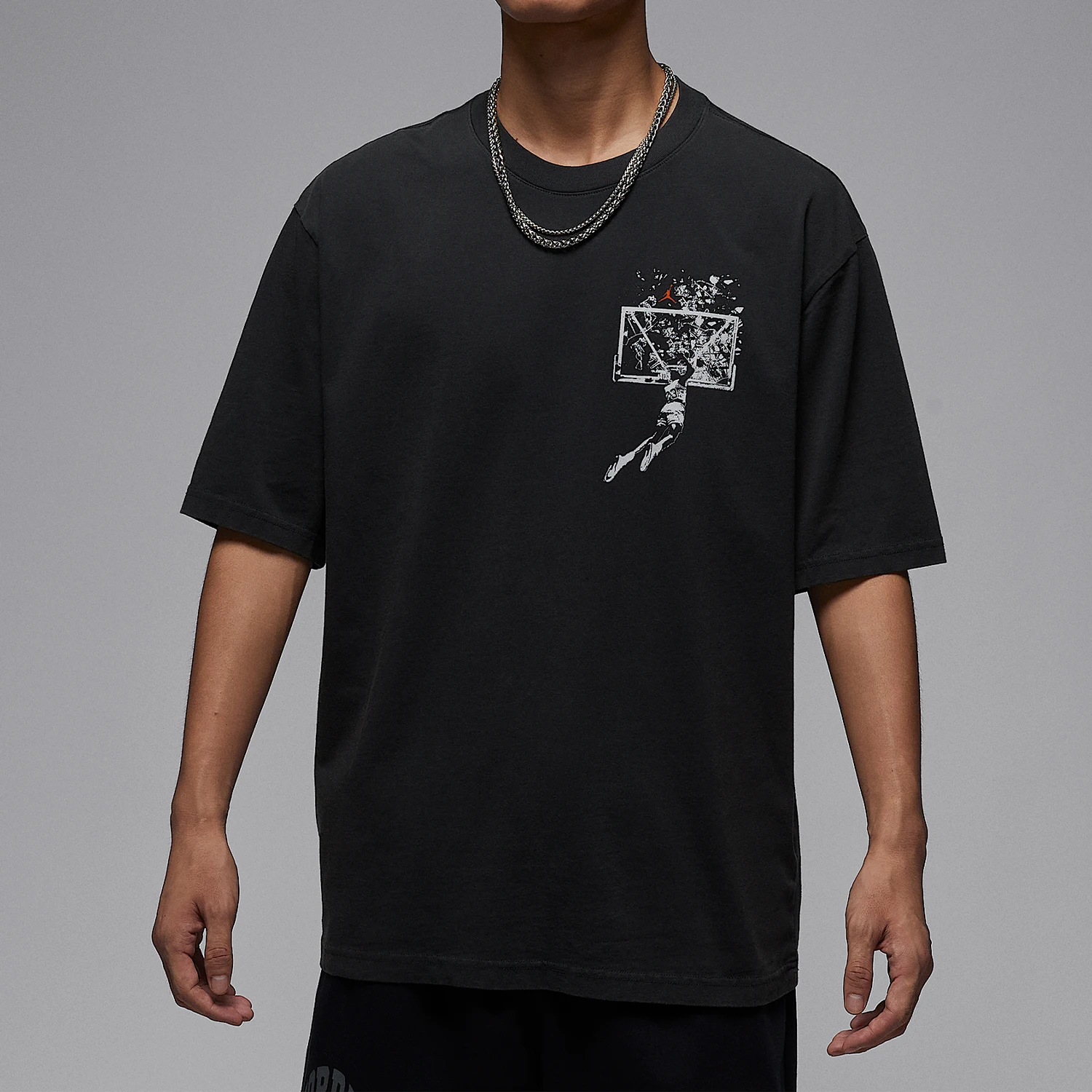 Nike genuine JORDAN men's printed sports breathable daily short sleeved IB3298-045
Nike genuine JORDAN men's printed sports breathable daily short sleeved IB3298-045