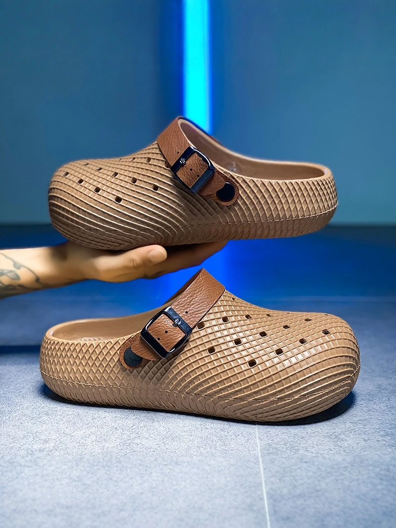Men's Half Slippers 2026 New Summer Birkentoe Sandals Thick Bottom Anti-slip Beach Shoes Driving Comfortable Breathable EVA
Men's Half Slippers 2026 New Summer Birkentoe Sandals Thick Bottom Anti-slip Beach Shoes Driving Comfortable Breathable EVA