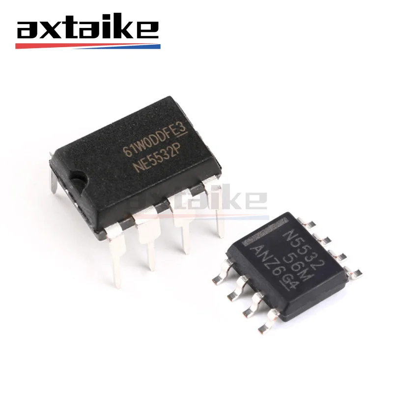 10PCS NE5532 DIP-8 SOP-8 NE5532P NE5532AP NE5532DR NE5532ADR N5532 N5532A SMD Dual Low-Noise Operational Amplifiers IC
10PCS NE5532 DIP-8 SOP-8 NE5532P NE5532AP NE5532DR NE5532ADR N5532 N5532A SMD Dual Low-Noise Operational Amplifiers IC
