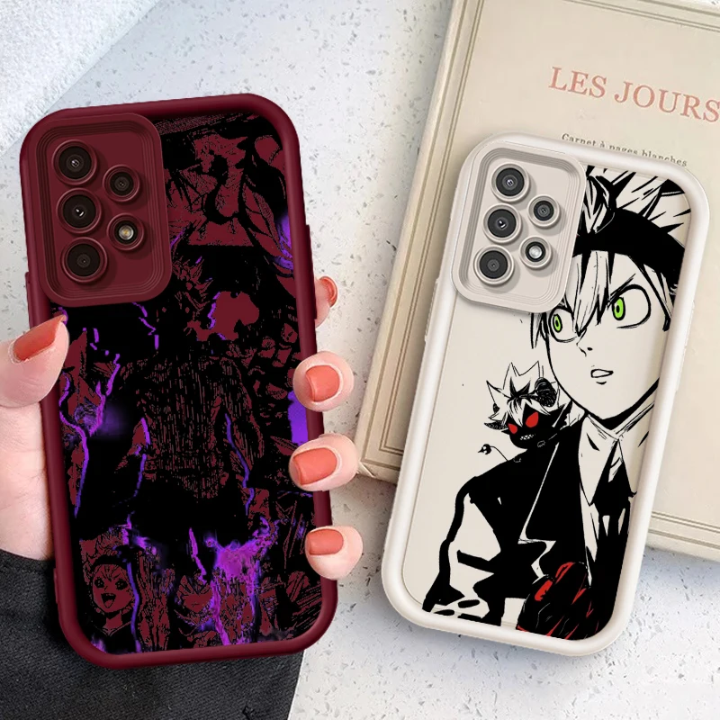 Anime Black Clover Cartoon Art For Samsung A73 A71 A54 A53 A52 A51 A33 A32 A21S A14 A13 A12 A03 A04 A05 5G Eye Ladder Funda
Anime Black Clover Cartoon Art For Samsung A73 A71 A54 A53 A52 A51 A33 A32 A21S A14 A13 A12 A03 A04 A05 5G Eye Ladder Funda