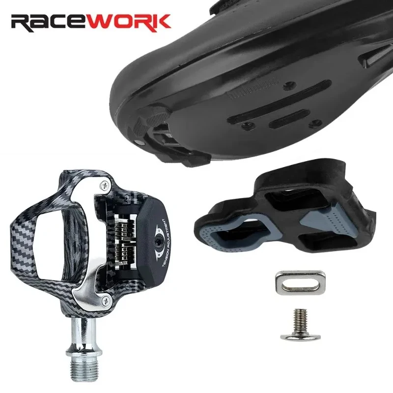 Сверхлегкие дорожные педали без зажимов RACEWORK — с керамическими подшипниками и самоблокирующейся системой. Замок для шоссейных велосипедов.
Сверхлегкие дорожные педали без зажимов RACEWORK — с керамическими подшипниками и самоблокирующейся системой. Замок для шоссейных велосипедов.