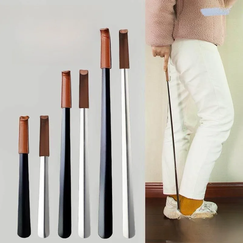 Long Handle Metal Stainless Steel Shoe Horn Home Use Easy to Wear And Take off Shoe Tool Comfortable Grip Shoe Drawer
Long Handle Metal Stainless Steel Shoe Horn Home Use Easy to Wear And Take off Shoe Tool Comfortable Grip Shoe Drawer