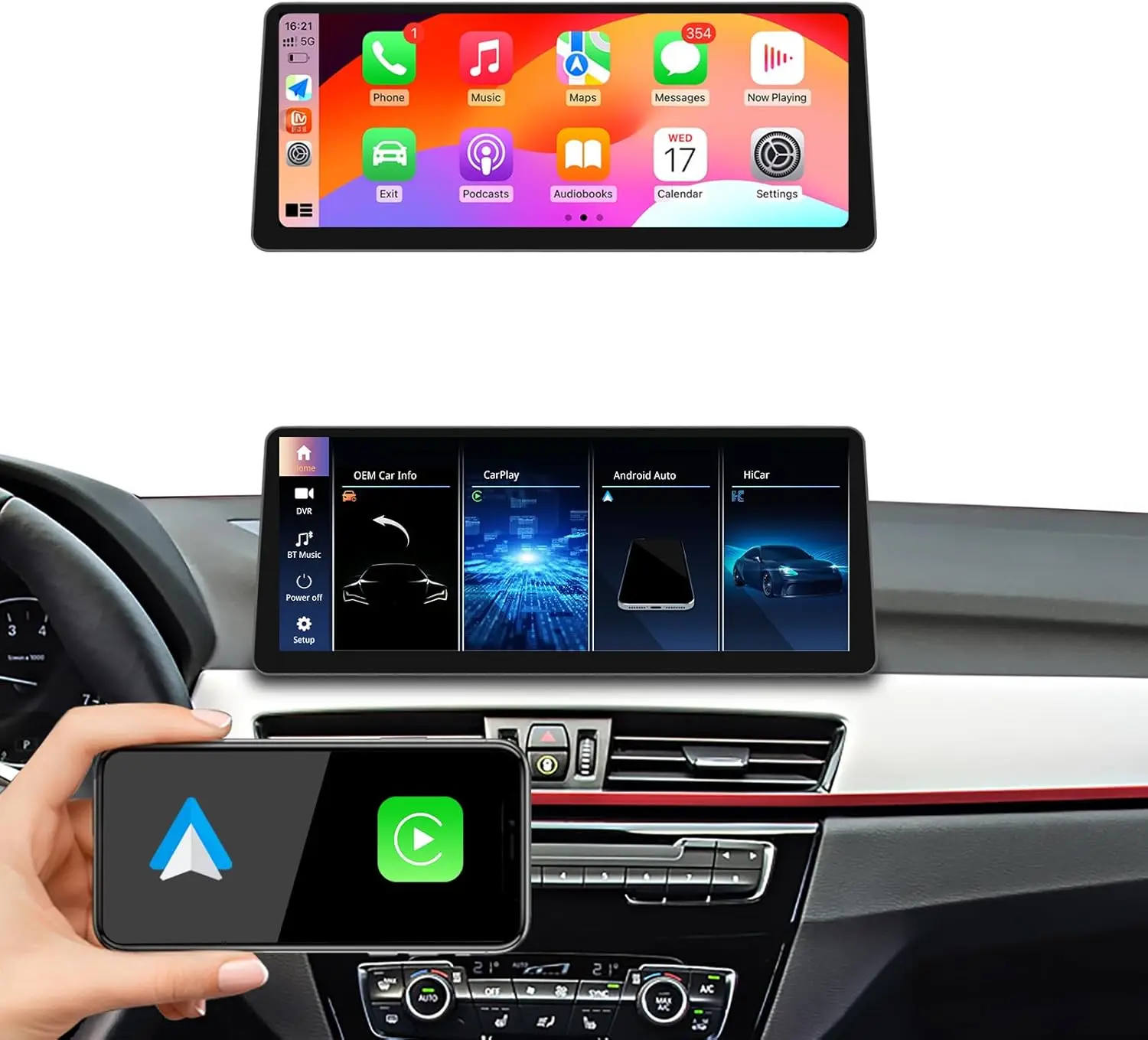 Ultra Narrow 12.3-inch 1920 * 720 Car Radio for BMW X1 F48 2018-2020 EVO Carplay Android Auto Multimedia Audio Stereo Touchscree
Ultra Narrow 12.3-inch 1920 * 720 Car Radio for BMW X1 F48 2018-2020 EVO Carplay Android Auto Multimedia Audio Stereo Touchscree