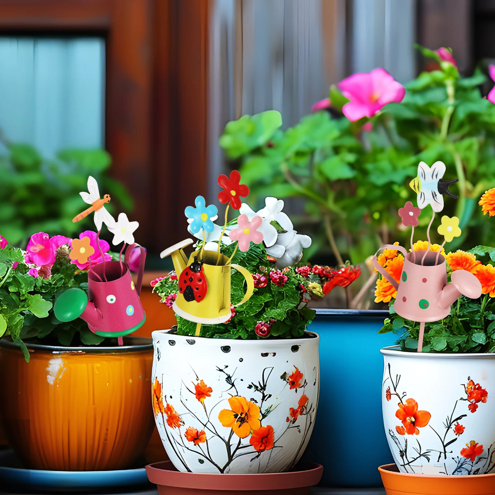 3pcs Decorative Garden Stakes Metal Animal Flower Stakes Outdoor Lawn Decorations Planter Stickers Durable Iron Ornamental Yard
3pcs Decorative Garden Stakes Metal Animal Flower Stakes Outdoor Lawn Decorations Planter Stickers Durable Iron Ornamental Yard