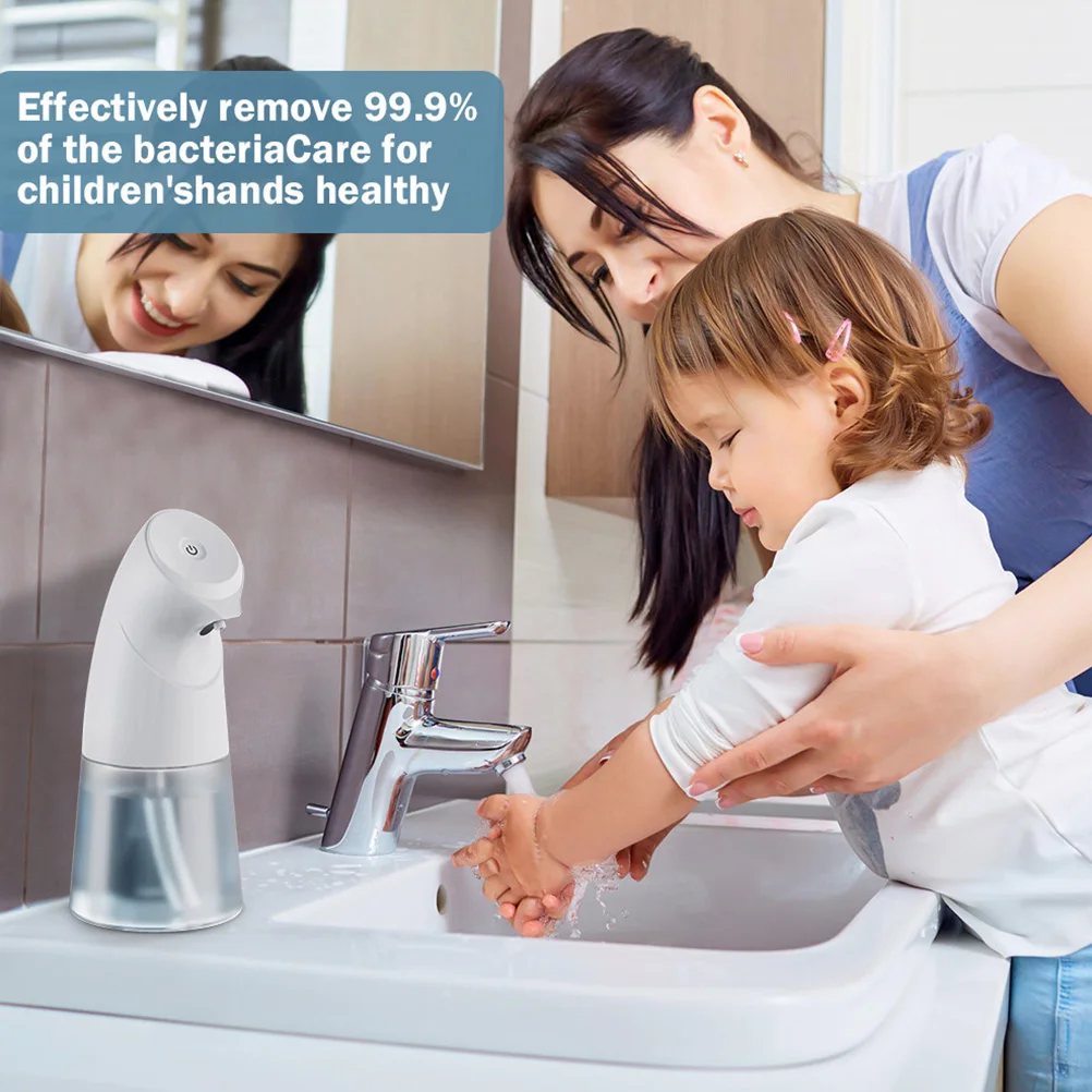 Foaming Soap Dispenser Automatic Sensor White Container Portable Soap Bottle Non Touch Free Operation ABS Material
Foaming Soap Dispenser Automatic Sensor White Container Portable Soap Bottle Non Touch Free Operation ABS Material