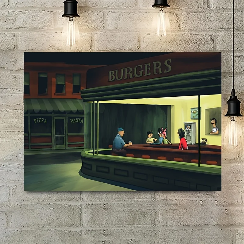 Bobs Burgers Movie Poster Classic Anime Canvas Painting Bathroom Wall Art Wall Decor Bedroom Living Room Home Decor
Bobs Burgers Movie Poster Classic Anime Canvas Painting Bathroom Wall Art Wall Decor Bedroom Living Room Home Decor