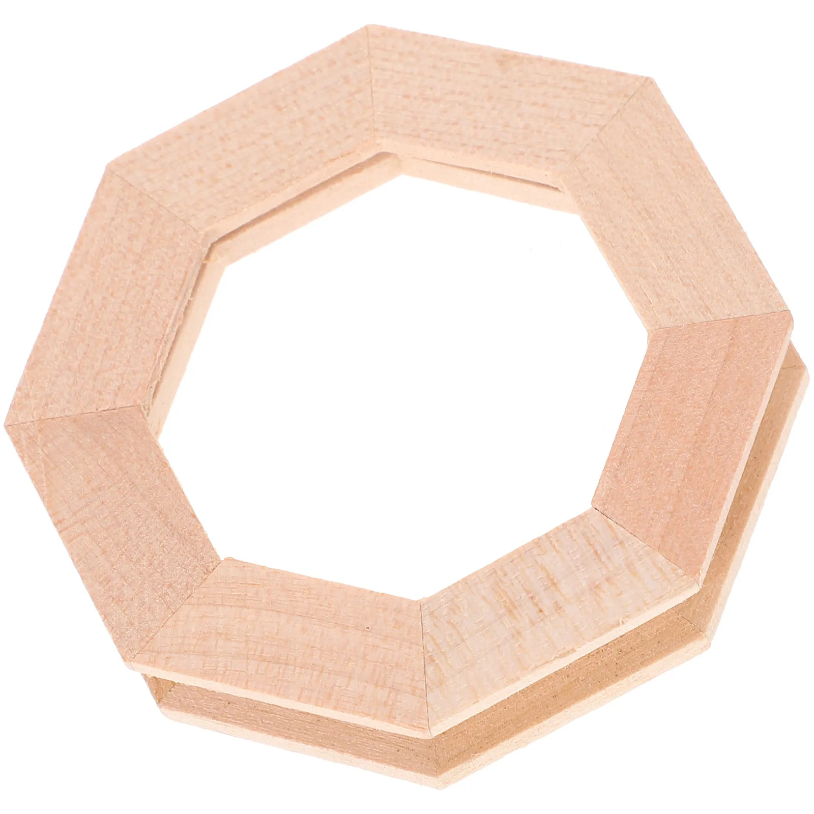 DIY Unpainted Mini Octagonal Window Frame Wooden Dollhouse Accessory Realistic Miniature Furniture Decor Craft Supply for Mini
DIY Unpainted Mini Octagonal Window Frame Wooden Dollhouse Accessory Realistic Miniature Furniture Decor Craft Supply for Mini