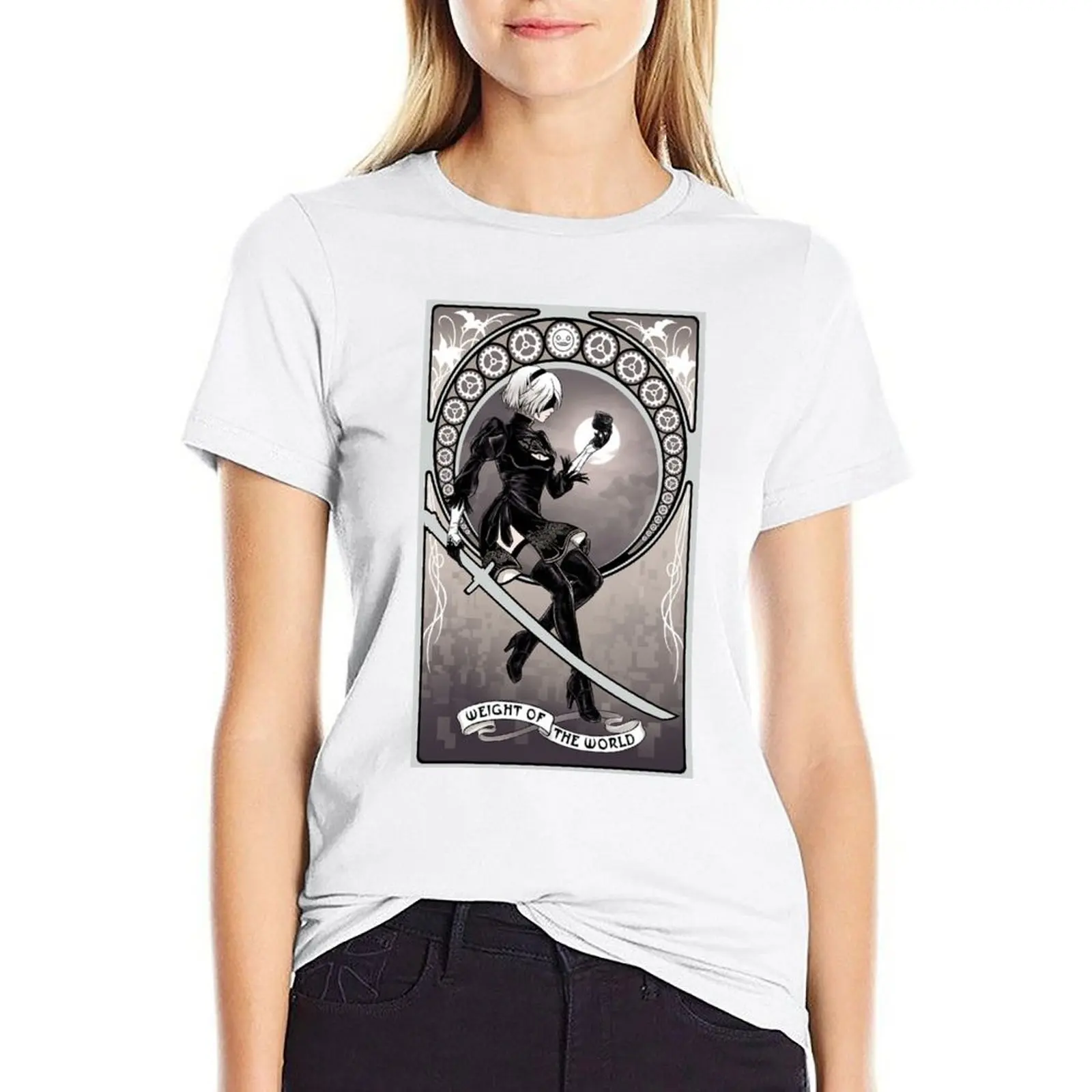 Weight of the World T-shirt animal print shirt for girls graphics tight shirts for Women
Weight of the World T-shirt animal print shirt for girls graphics tight shirts for Women