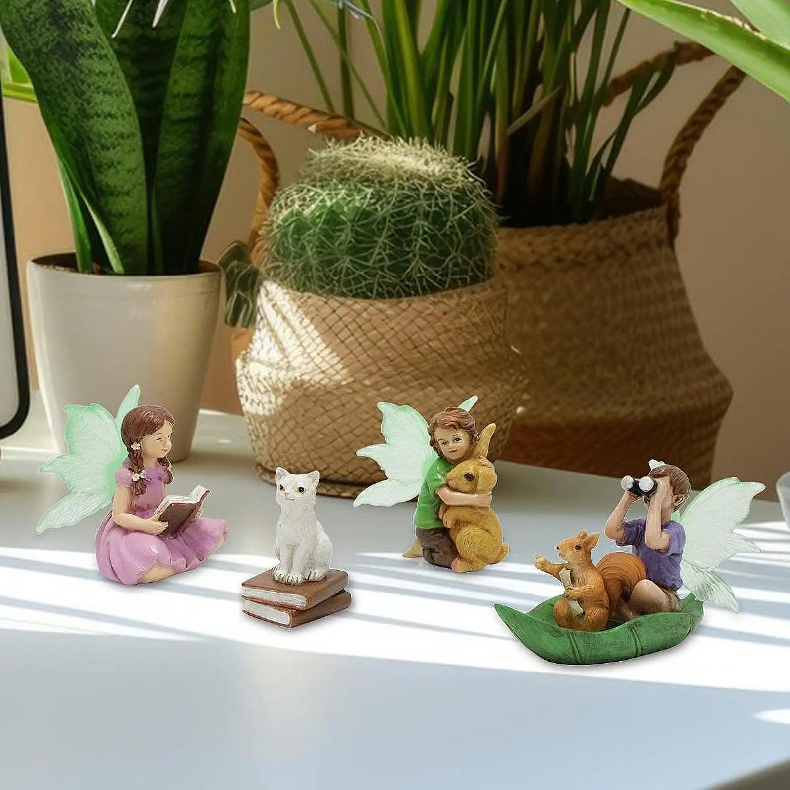 4 шт., микропейзажный орнамент, патио, двор, стол, газон, горшки для растений, скульптура из смолы, декоративные статуи ангела, феи в сказочном саду
4 шт., микропейзажный орнамент, патио, двор, стол, газон, горшки для растений, скульптура из смолы, декоративные статуи ангела, феи в сказочном саду