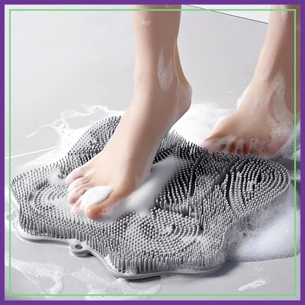Shower Foot Scrubber with Suction Cups, Silicone Foot Washer for Exfoliating Massage, Back Scrubber for Adults
Shower Foot Scrubber with Suction Cups, Silicone Foot Washer for Exfoliating Massage, Back Scrubber for Adults