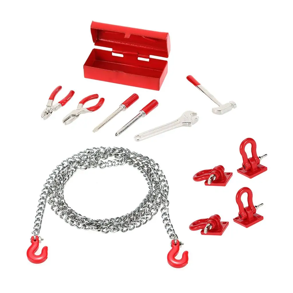 Ящик для инструментов, молоток, ключ, отвертки для SCX01 1:10, радиоуправляемый автомобильный багги
Ящик для инструментов, молоток, ключ, отвертки для SCX01 1:10, радиоуправляемый автомобильный багги