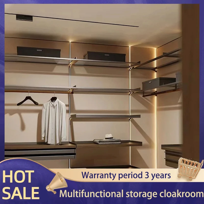 Gold Medal Wardrobe Whole House Customized Overall Walk-in Customized Wardrobe Cloakroom Home Bedroom Cabinet Customized
Gold Medal Wardrobe Whole House Customized Overall Walk-in Customized Wardrobe Cloakroom Home Bedroom Cabinet Customized