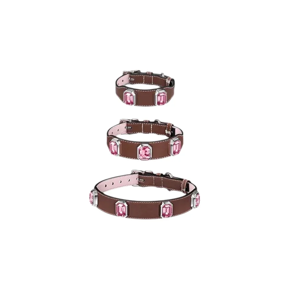 Pink Rhinestone Bling Big Diamond Collar for Small Dog Cat High Quality Elegant Fashion Style Pet Product Necklace Drop Shipping
Pink Rhinestone Bling Big Diamond Collar for Small Dog Cat High Quality Elegant Fashion Style Pet Product Necklace Drop Shipping