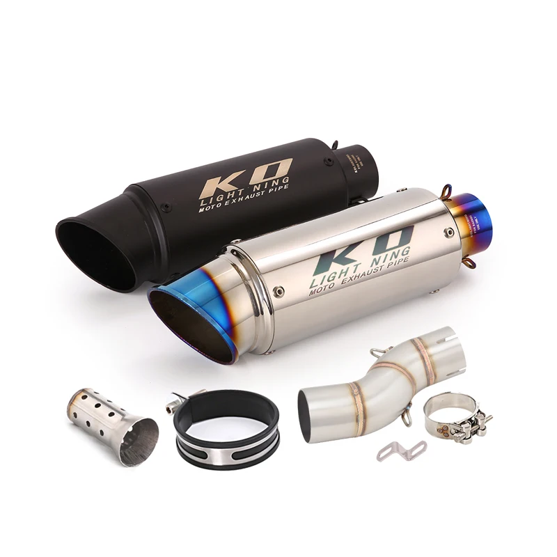 Motorcycle Exhaust Escape Moto 51MM Stainless Steel Middle Link Pipe Muffler Slip On For Suzuki Gladius SFV650 2009-2016
Motorcycle Exhaust Escape Moto 51MM Stainless Steel Middle Link Pipe Muffler Slip On For Suzuki Gladius SFV650 2009-2016