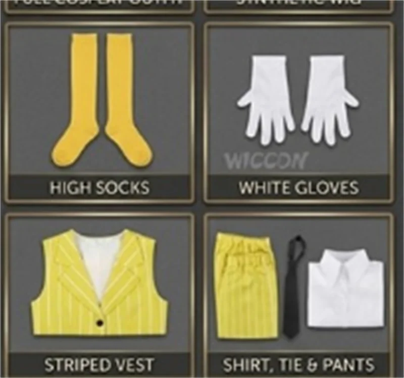Akitata Neru Mesmerizer Cosplay Game Project Sekai Uniform Anime Vtuber Yellow Stripe Vest Shorts Tie Single Ponytail Halloween
Akitata Neru Mesmerizer Cosplay Game Project Sekai Uniform Anime Vtuber Yellow Stripe Vest Shorts Tie Single Ponytail Halloween