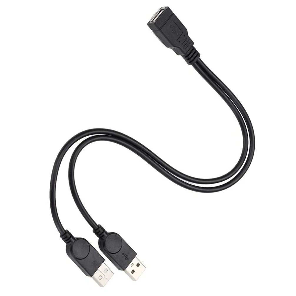 100pcs USB 2.0 A 1 Female To 2 Double Male Extension Cable Y Splitter Data Sync Charging Adapter Cord
100pcs USB 2.0 A 1 Female To 2 Double Male Extension Cable Y Splitter Data Sync Charging Adapter Cord