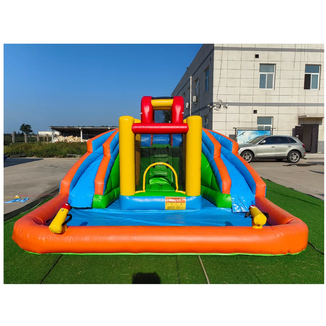 Inflatable Water Double Slide Inflatable Backyard Double Lane Kids Water Slide With Splash Pool And Spray Gun
Inflatable Water Double Slide Inflatable Backyard Double Lane Kids Water Slide With Splash Pool And Spray Gun