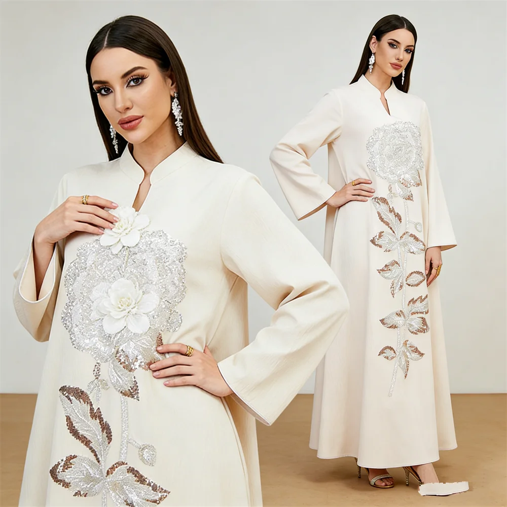 Рамадан Абая вечернее платье с блестками женское мусульманское Abbayas Ид Джеллаба Турция кафтан ислам Джалабия кафтан марокканский женский халат платье
Рамадан Абая вечернее платье с блестками женское мусульманское Abbayas Ид Джеллаба Турция кафтан ислам Джалабия кафтан марокканский женский халат платье