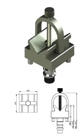 V-shape wire cut EDM holder 55*55*86.5mm suitable for EDM/WEDM Machine,SUS420 Materiall,tolerance +-0.005,50-53HRC
V-shape wire cut EDM holder 55*55*86.5mm suitable for EDM/WEDM Machine,SUS420 Materiall,tolerance +-0.005,50-53HRC