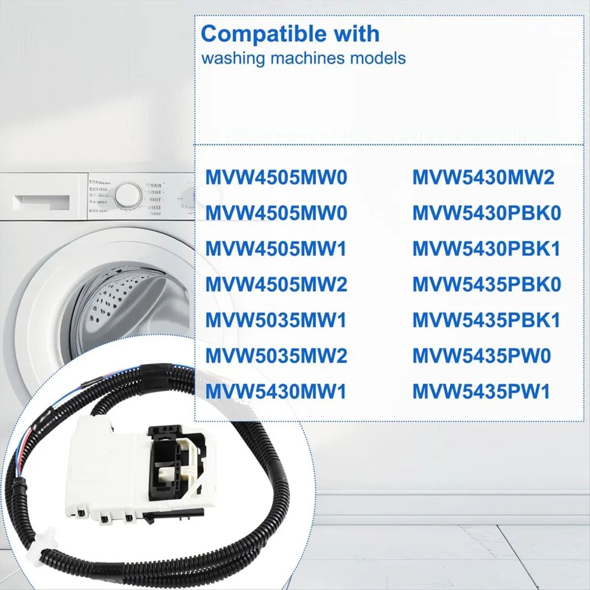 (ABZD) W11368616 W11670519 Washer Lid Lock Latch Asembly Fit for Maytag Replaces AP7214714 4981394 PS17215992 EAP17215992
(ABZD) W11368616 W11670519 Washer Lid Lock Latch Asembly Fit for Maytag Replaces AP7214714 4981394 PS17215992 EAP17215992