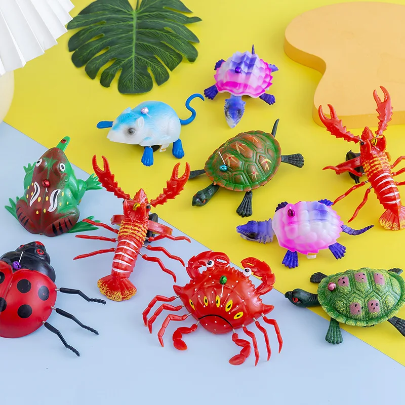 Children Pulling Wire Simulation Turtle Small Toys Educational Funny Pulling Wire Will Run Small Animal Kids Birthday Weird Gift
Children Pulling Wire Simulation Turtle Small Toys Educational Funny Pulling Wire Will Run Small Animal Kids Birthday Weird Gift