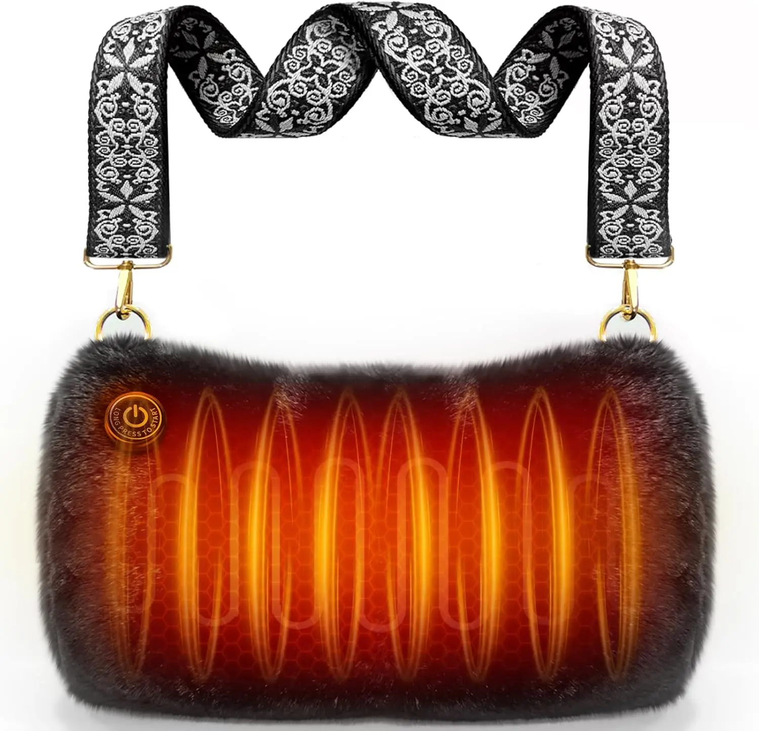 Rechargeable Hand Warmer with 10000mAh Power Bank, Heated Gloves for Women, Portable Muff for Winter Cold Weather
Rechargeable Hand Warmer with 10000mAh Power Bank, Heated Gloves for Women, Portable Muff for Winter Cold Weather