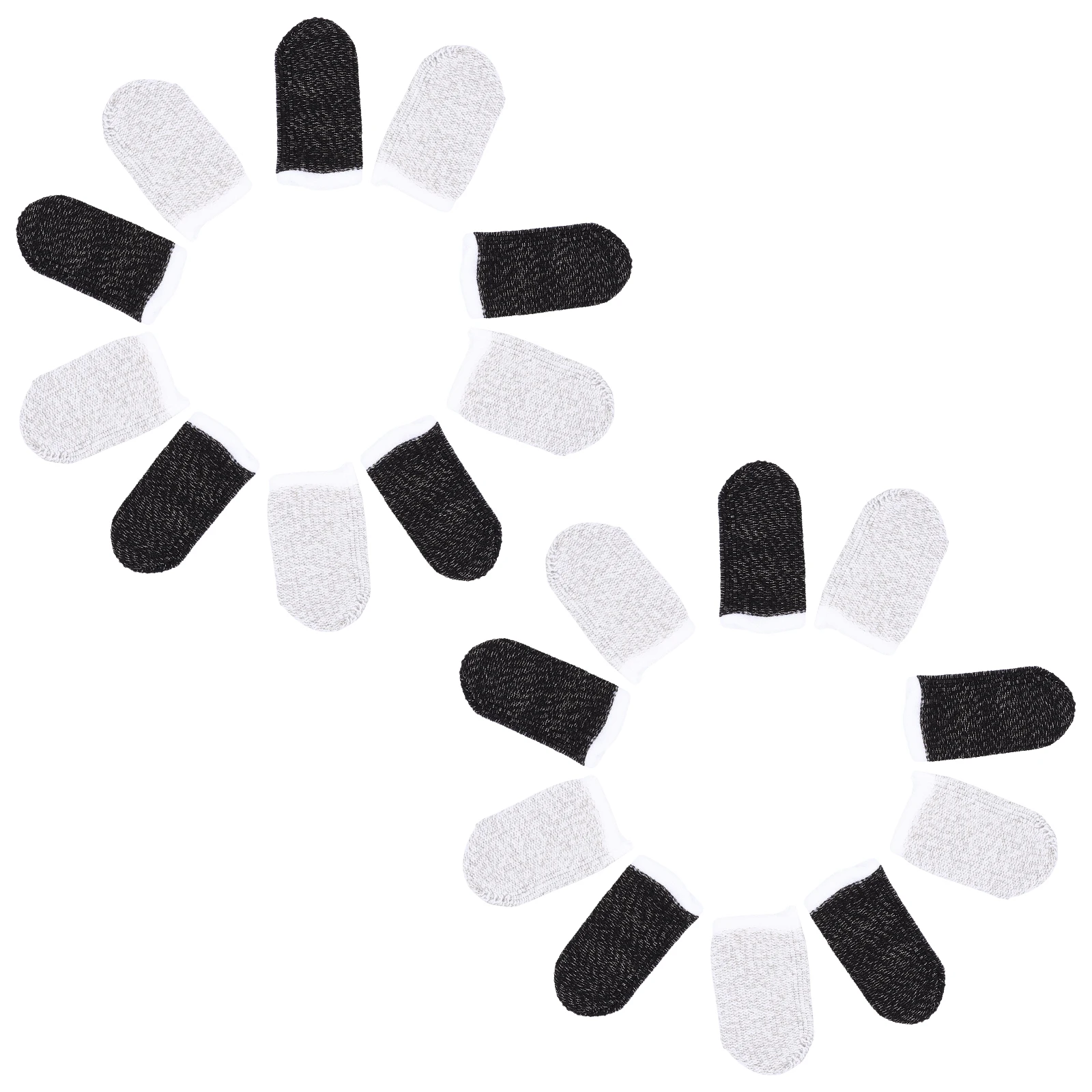 20pcs Finger Cots Gaming Thumb Sleeve Anti-Sweat Touch Screen Cover Mobile Game Caps Breathable Fit For All Sizes Reduce
20pcs Finger Cots Gaming Thumb Sleeve Anti-Sweat Touch Screen Cover Mobile Game Caps Breathable Fit For All Sizes Reduce