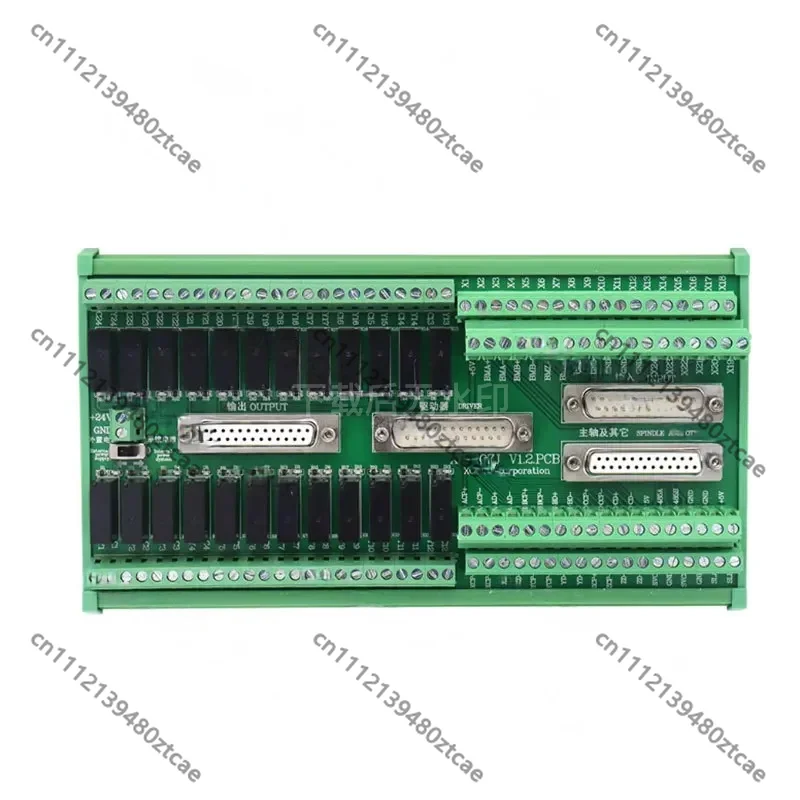 IO Integrated Adapter Board with 4 DB25 Parallel Port Cables Compatible with XC609 XC709 XC809 CNC Controller
IO Integrated Adapter Board with 4 DB25 Parallel Port Cables Compatible with XC609 XC709 XC809 CNC Controller