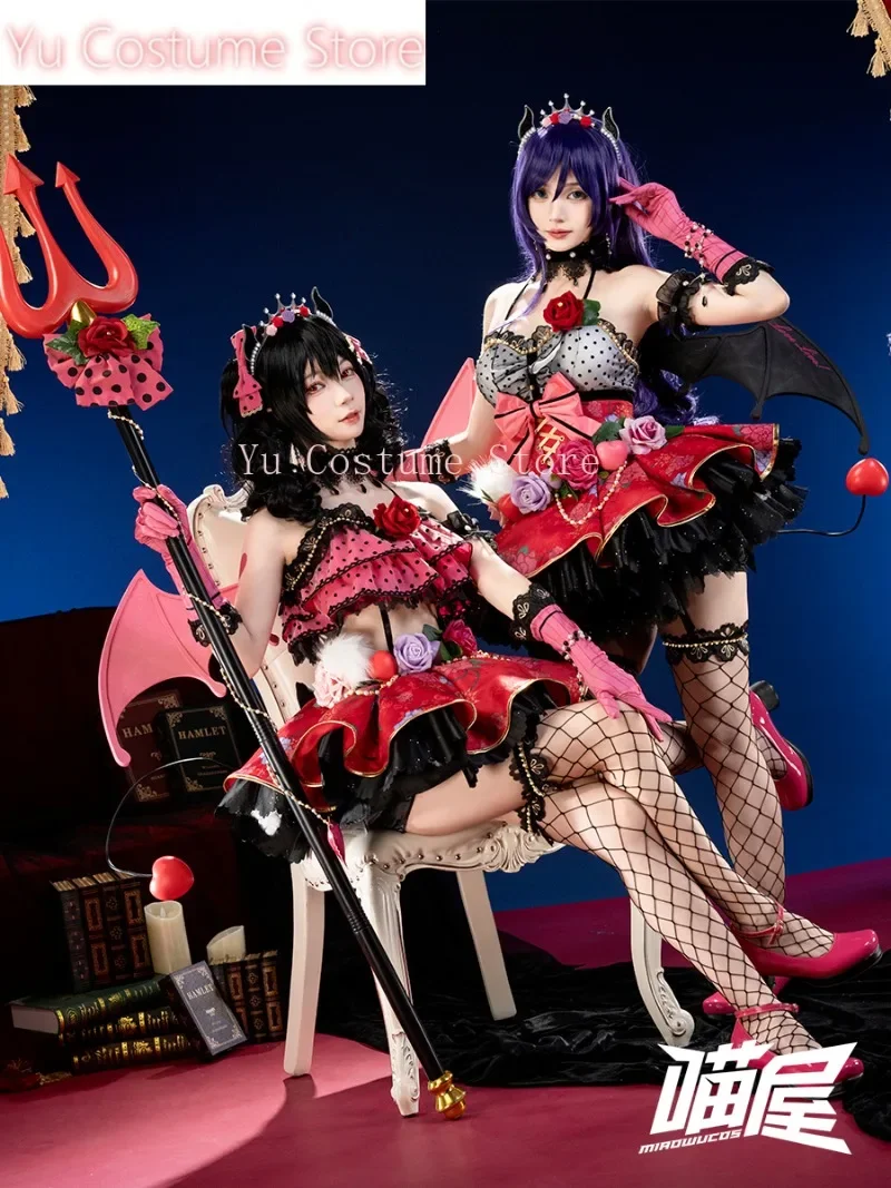 Meow House Shop Lovelive Little Devil Awakens Yazawa Nico Tojo Nozomi Косплей Костюм Cos Game Аниме Вечеринка Униформа Хэллоуин Игра
Meow House Shop Lovelive Little Devil Awakens Yazawa Nico Tojo Nozomi Косплей Костюм Cos Game Аниме Вечеринка Униформа Хэллоуин Игра