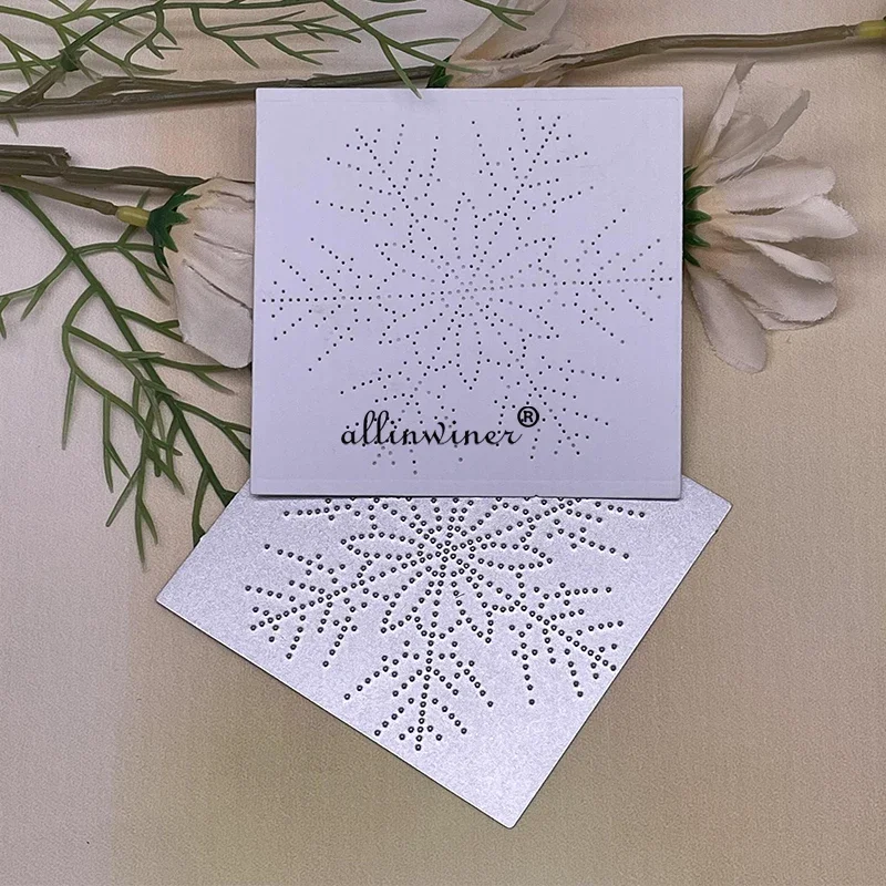 Snowflake background Metal Cutting Dies Stencils Die Cut for DIY Scrapbooking Album Paper Card Embossing
Snowflake background Metal Cutting Dies Stencils Die Cut for DIY Scrapbooking Album Paper Card Embossing