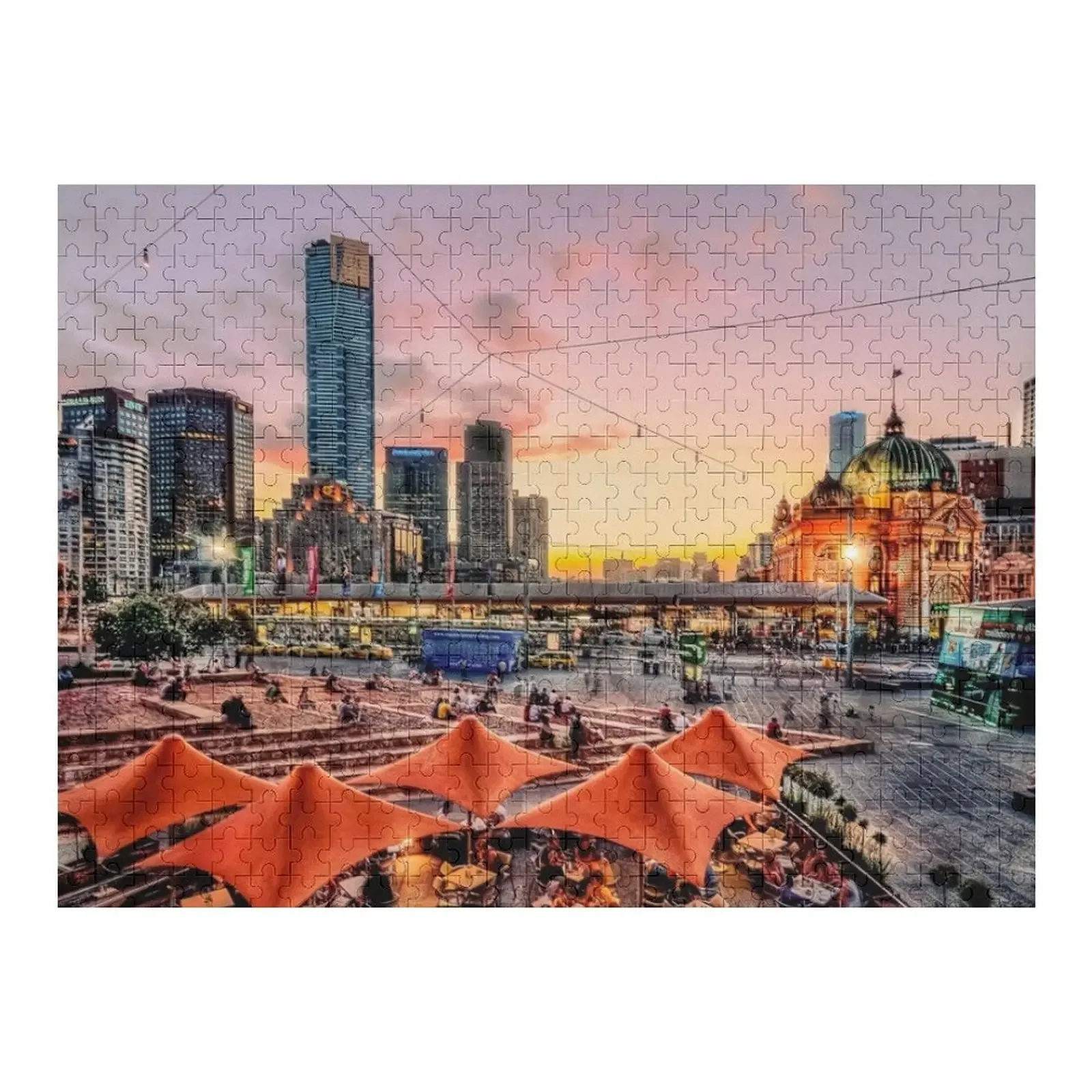 Fed Square Sunset II (digital painting) Jigsaw Puzzle Personalized Toys Wooden Jigsaws For Adults Puzzle
Fed Square Sunset II (digital painting) Jigsaw Puzzle Personalized Toys Wooden Jigsaws For Adults Puzzle
