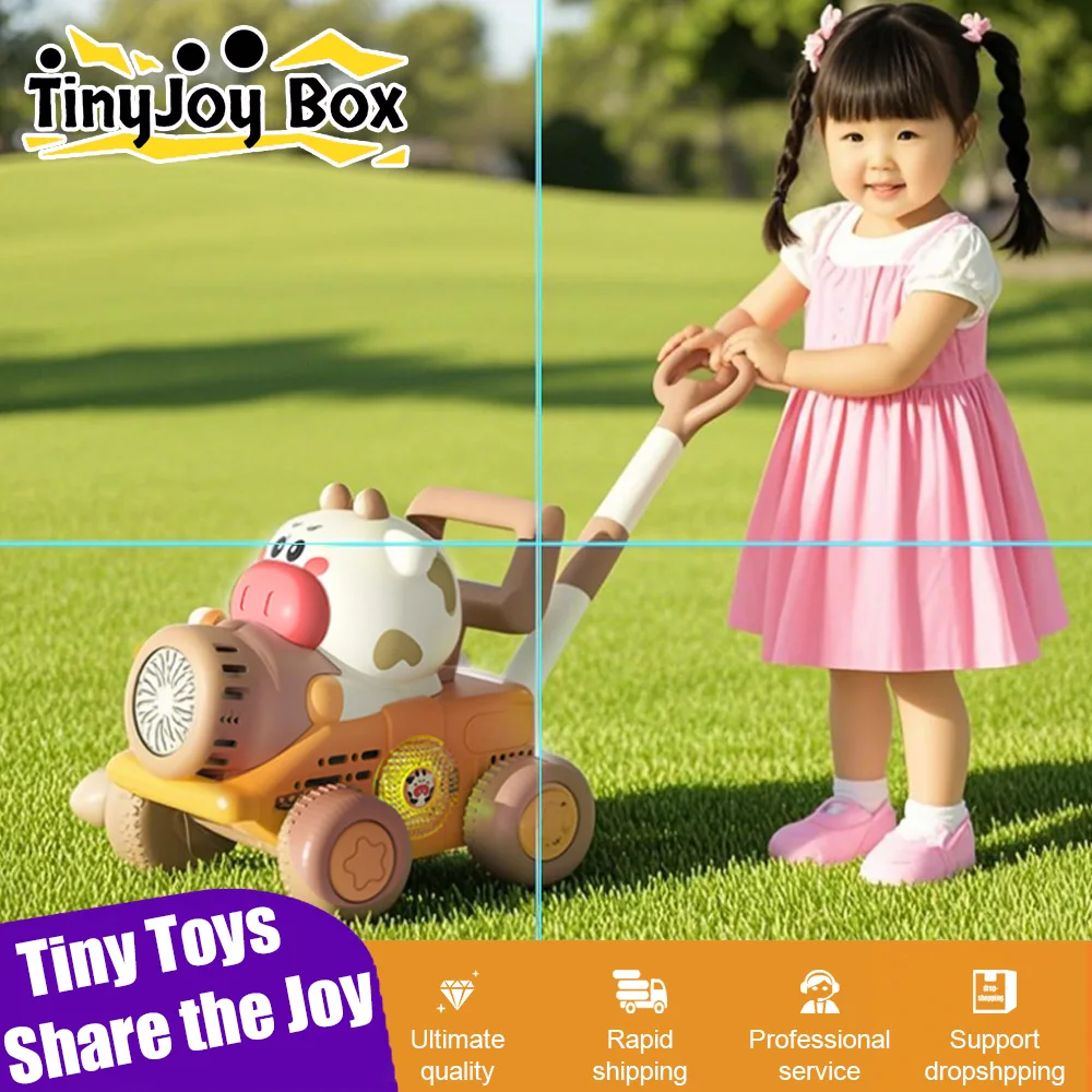Full-Automatic Hand Push Bubble Blowing Machine Cute Fun Animal-Shaped Children's Walker Push Music Lights Toys for Toddler Gift
Full-Automatic Hand Push Bubble Blowing Machine Cute Fun Animal-Shaped Children's Walker Push Music Lights Toys for Toddler Gift