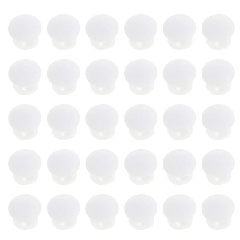 C4DF 30 Pieces White Screw Caps Covers Flush Type Plastic Drill Hole Plugs for Kitchen Cabinet and Furniture Hole Concealment
C4DF 30 Pieces White Screw Caps Covers Flush Type Plastic Drill Hole Plugs for Kitchen Cabinet and Furniture Hole Concealment