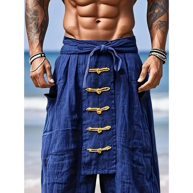 Men's Linen Wide Leg Pants B 58774 Comfortable Natural Fiber Long Trousers Ethnic Style Spring Collection 2026
Men's Linen Wide Leg Pants B 58774 Comfortable Natural Fiber Long Trousers Ethnic Style Spring Collection 2026