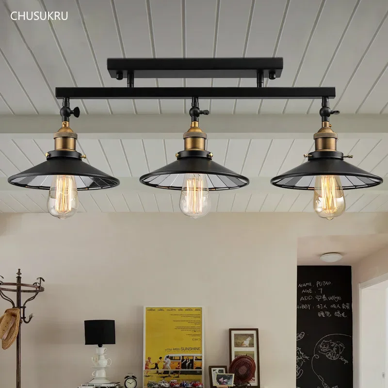 Black Vintage Loft Iron Ceiling Light Home Deco Mirror Glass Lampshade 3*E27 Edison Bulb Dining Room Restaurant Lamp
Black Vintage Loft Iron Ceiling Light Home Deco Mirror Glass Lampshade 3*E27 Edison Bulb Dining Room Restaurant Lamp