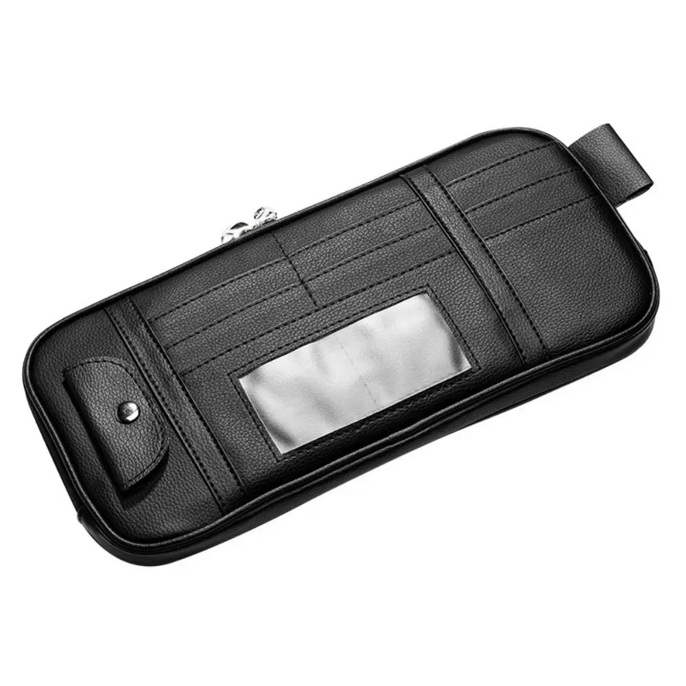 Multi-Pocket Car Sun Visor Organizer Multi-function with Zipper Card Storage Clip Bag PU Leather 4 Colors Car Glasses Holder
Multi-Pocket Car Sun Visor Organizer Multi-function with Zipper Card Storage Clip Bag PU Leather 4 Colors Car Glasses Holder