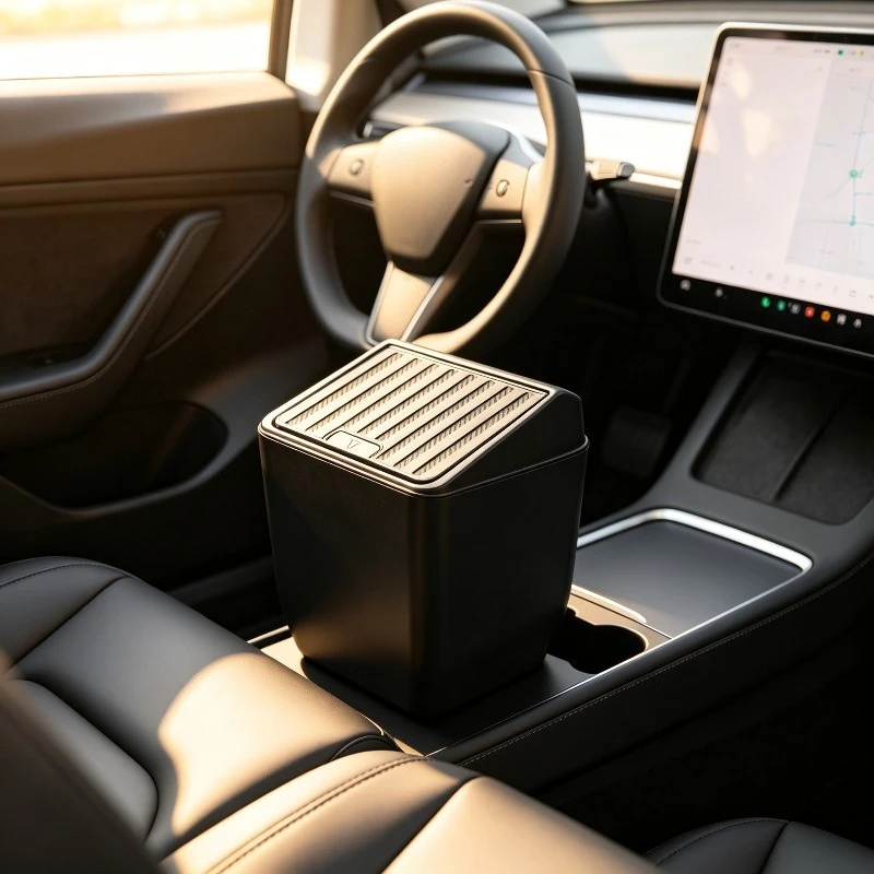 Rear Seat Trash Can for Tesla Model Y 25-26 Rear Middle Garbage Bin Under Seat Storage Box Organizer Tray Car Accessories
Rear Seat Trash Can for Tesla Model Y 25-26 Rear Middle Garbage Bin Under Seat Storage Box Organizer Tray Car Accessories