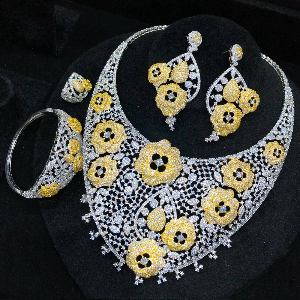 Kellybola Роскошные вечерние квадратные 4 шт. нигерийский комплект ювелирных изделий для женщин свадебный циркон индийский африканский свадебный комплект ювелирных изделий высокого качества
Kellybola Роскошные вечерние квадратные 4 шт. нигерийский комплект ювелирных изделий для женщин свадебный циркон индийский африканский свадебный комплект ювелирных изделий высокого качества