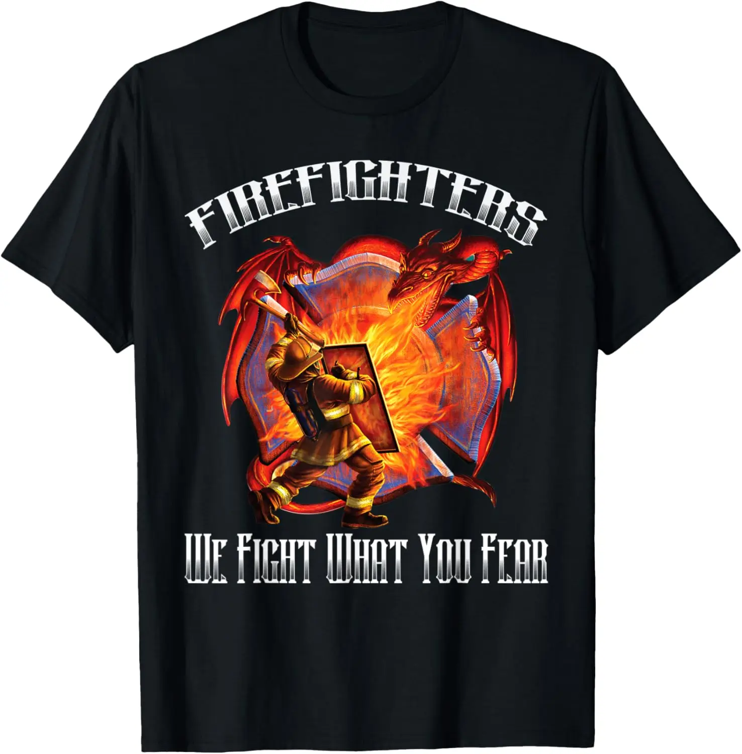 Футболка с рисунком Firefighters We Fight What You Fear
Футболка с рисунком Firefighters We Fight What You Fear