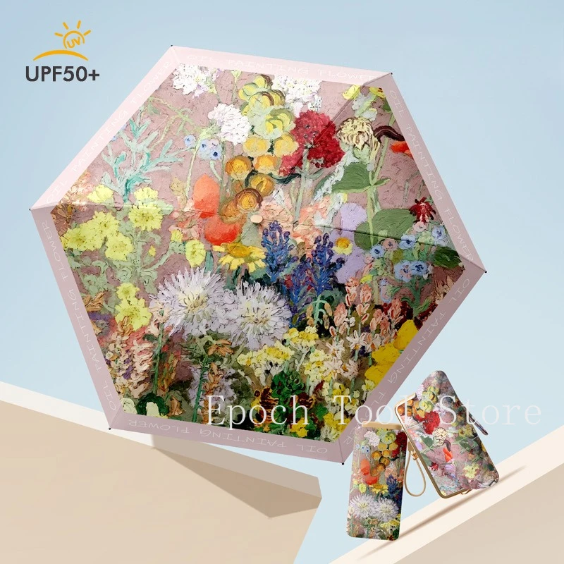 Luxury Mini Portable Color Gel Sun Umbrella - UV Protection Sunshade for Women, Vintage Style Anti-UV Parasol Chinese Style
Luxury Mini Portable Color Gel Sun Umbrella - UV Protection Sunshade for Women, Vintage Style Anti-UV Parasol Chinese Style