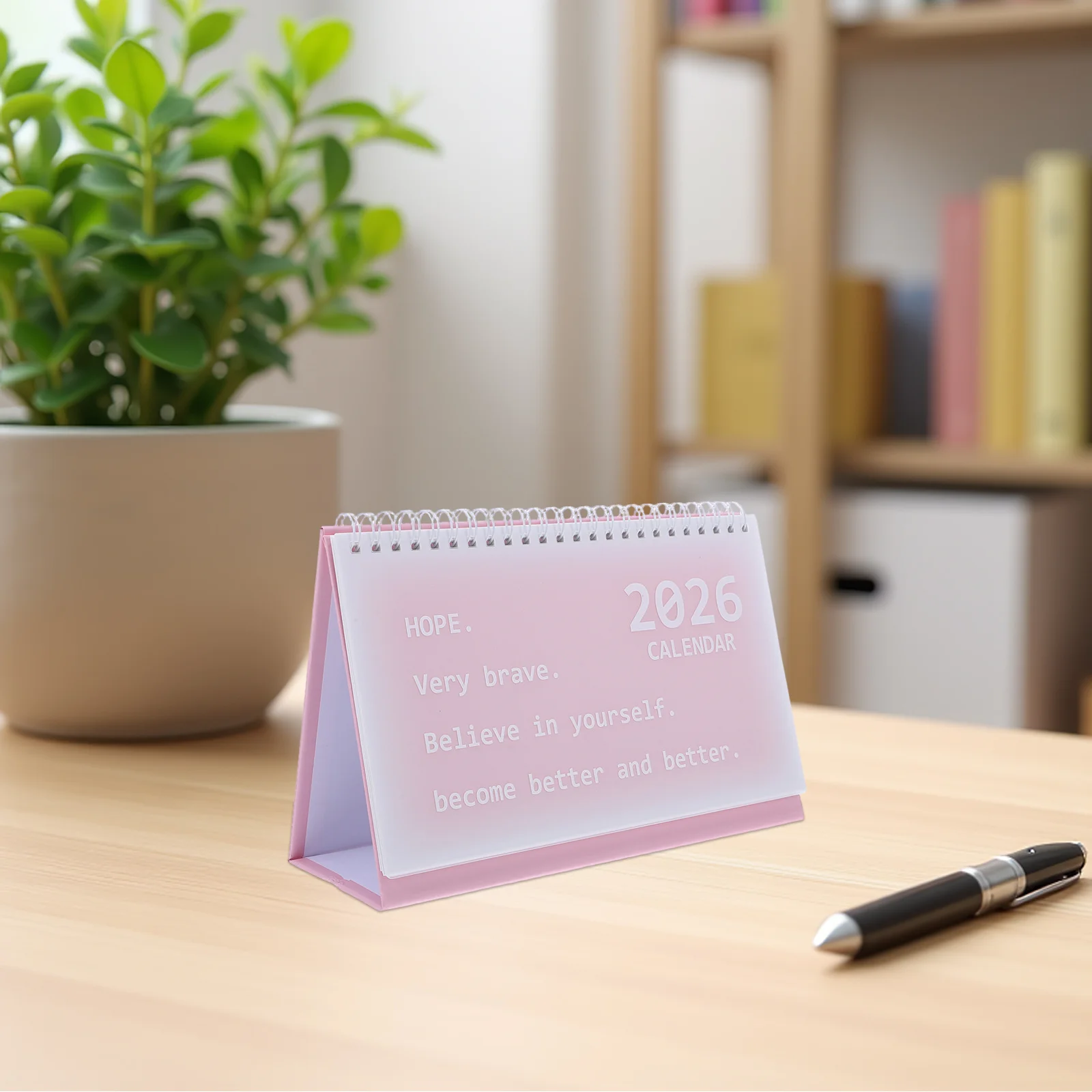 Coil Desk Calendar 2026 Standing Daily Planner with Sturdy Base Spiral Bound Thick Paper for Office Workspace Home Use Compact
Coil Desk Calendar 2026 Standing Daily Planner with Sturdy Base Spiral Bound Thick Paper for Office Workspace Home Use Compact